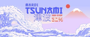 Image représentant le bonus du Mardi Tsunami de Banzai Casino.